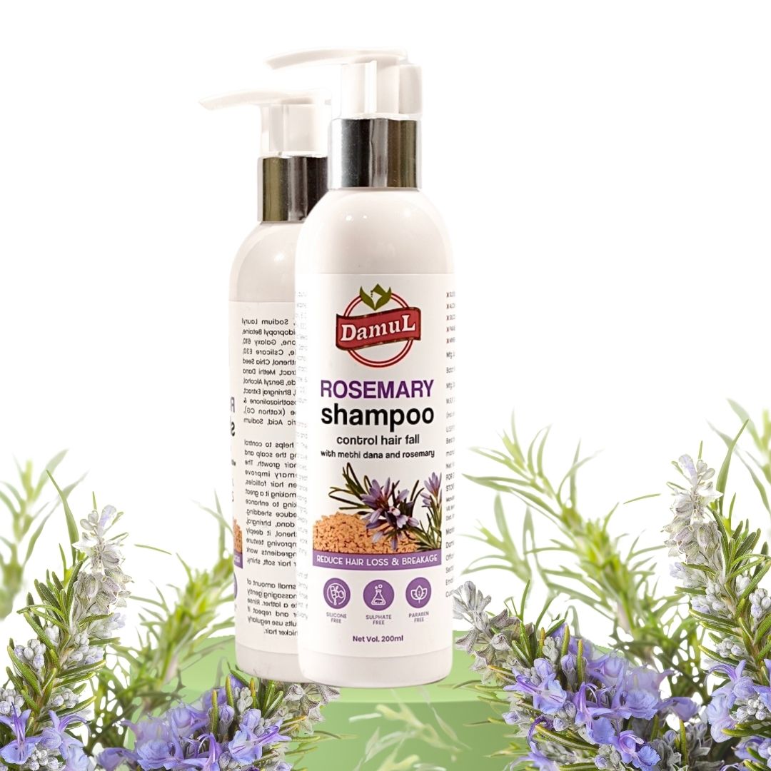 Damul Rosemary Shampoo | 100% Natural & Chemical-Free