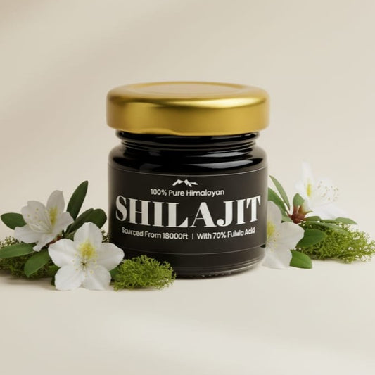 Damul Himalayan Shilajit Resin 20gm - 70%+ Active Fulvic Acid | Sourced at 18,000ft Altitude | Ultra-Potent Energy & Stamina Booster