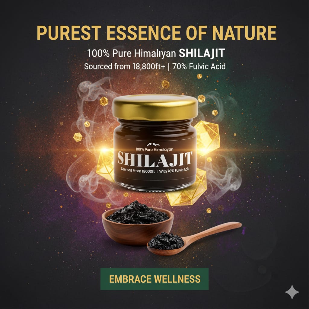 Damul Himalayan Shilajit Resin 20gm - 70%+ Active Fulvic Acid | Sourced at 18,000ft Altitude | Ultra-Potent Energy & Stamina Booster
