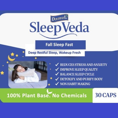 Sleepveda Ayurvedic Sleep Support: Natural Insomnia Relief