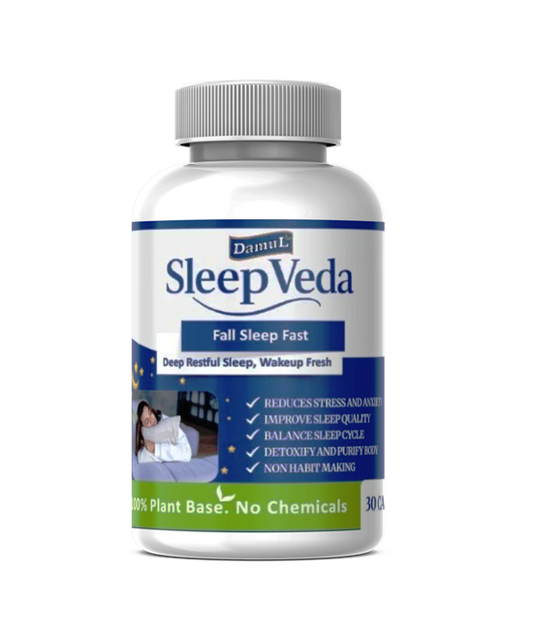 Sleepveda Ayurvedic Sleep Support: Natural Insomnia Relief